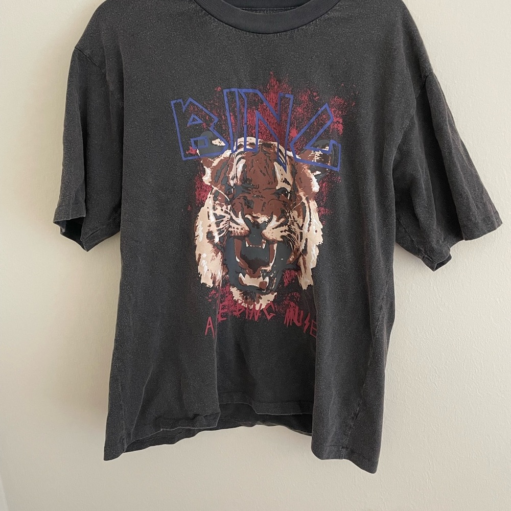 Anine Bing size large graphic tee